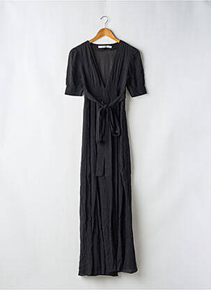 Robe longue manches courtes manches courtes noir & OTHER STORIES femme