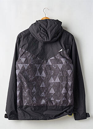 Doudoune manches longues a capuche noir DECATHLON femme