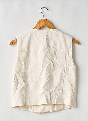 Gilet sans manche coupe cintrée beige ZARA femme