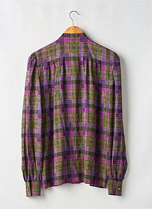 Chemisier coupe fluide manches longues violet NINA RICCI femme