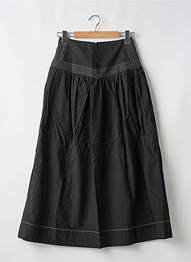 Jupe longue fermeture zippée au dos noir CLAUDIE PIERLOT femme