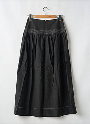 Jupe longue fermeture zippée au dos noir CLAUDIE PIERLOT femme