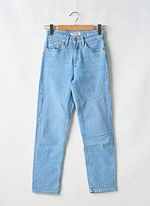 Jeans coupe droite taille haute taille haute bleu SALSA femme
