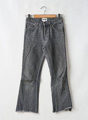 Jeans bootcut taille normale taille normale gris ROUJE femme