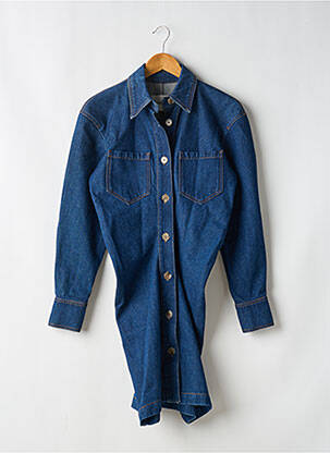 Robe mi-longue bleu NANUSHKA pour femme