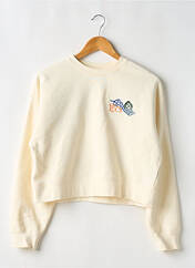 Sweat-shirt beige OBEY pour femme seconde vue