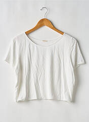 T-shirt blanc NOO pour femme seconde vue