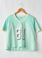 T-shirt vert GUESS pour femme seconde vue