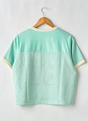 T-shirt vert GUESS pour femme seconde vue