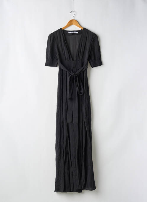 Robe longue manches courtes manches courtes noir & OTHER STORIES femme