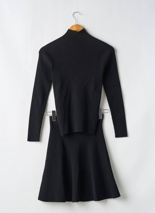 Ensemble jupe noir LACOSTE pour femme