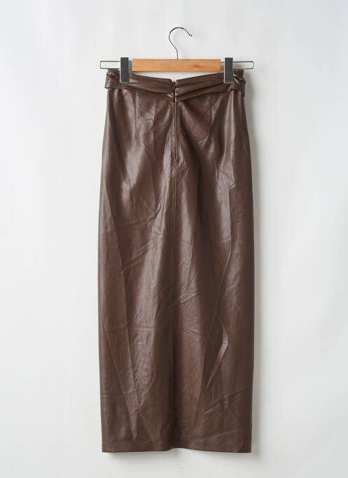 Jupe longue marron NANUSHKA pour femme