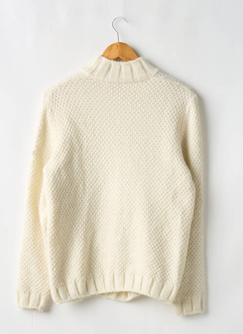 Pull stretch manches longues beige SAINT JAMES femme