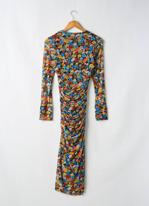 Robe mi-longue noir GANNI pour femme