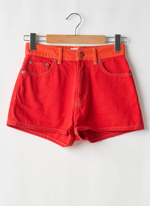 Short rouge GANNI pour femme