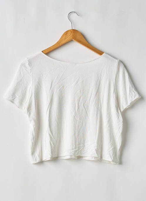 T-shirt blanc NOO pour femme