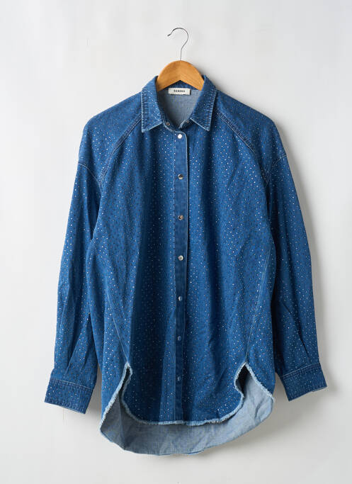 Tunique manches longues bleu SANDRO pour femme