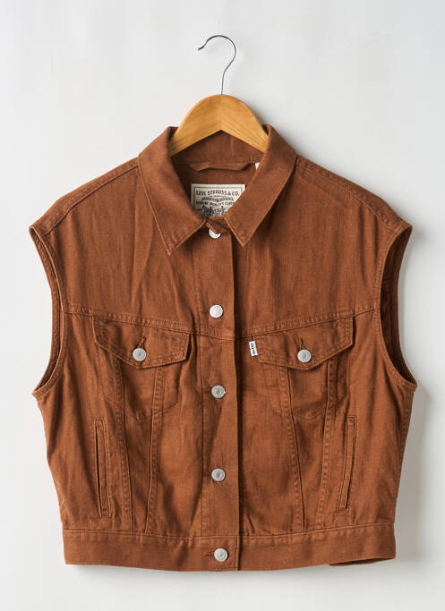 Veste casual marron LEVIS pour femme
