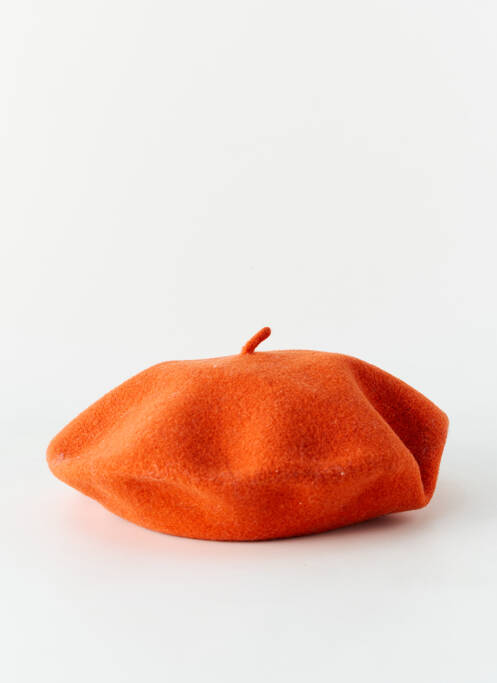 Bonnet orange LE BERET FRANÇAIS pour femme