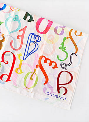 Foulard  blanc COSMO femme