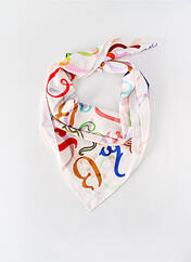 Foulard blanc COSMO pour femme seconde vue