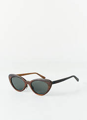 Lunettes de soleil marron SHELTER pour femme seconde vue