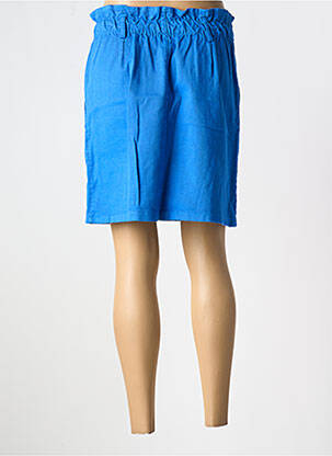 Jupe courte poches bleu APRIL VINTAGE femme