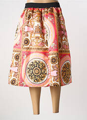 Jupe mi-longue rose DORALISA pour femme seconde vue