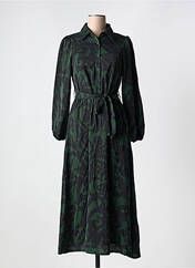 Robe longue vert LILIE ROSE pour femme seconde vue