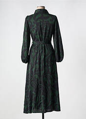 Robe longue vert LILIE ROSE pour femme seconde vue