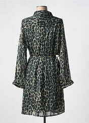 Robe mi-longue vert LILIE PLUS pour femme seconde vue