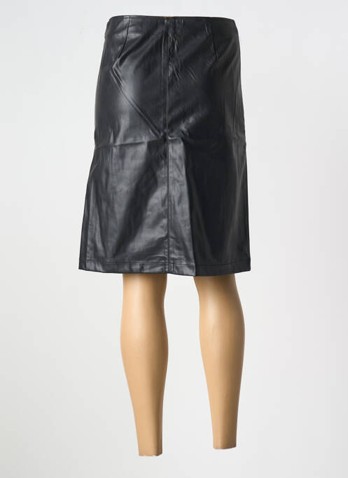 Jupe mi-longue noir ESCANDELLE pour femme