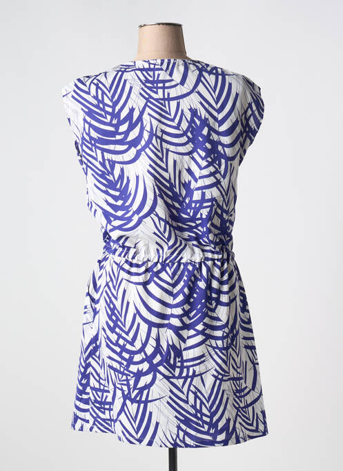 Robe courte bleu BY ONE femme