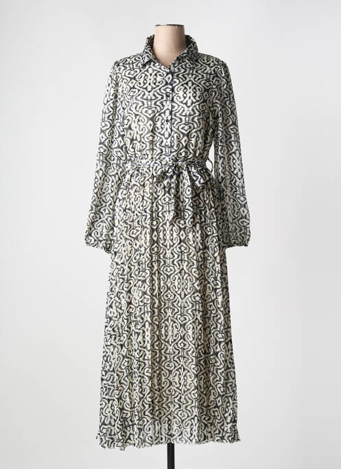 Robe longue noir LILIE PLUS pour femme