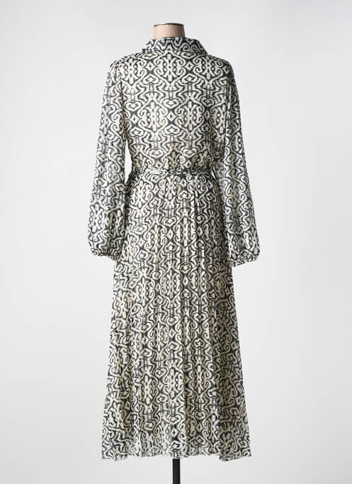 Robe longue noir LILIE PLUS pour femme