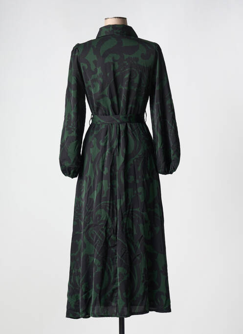 Robe longue vert LILIE ROSE pour femme