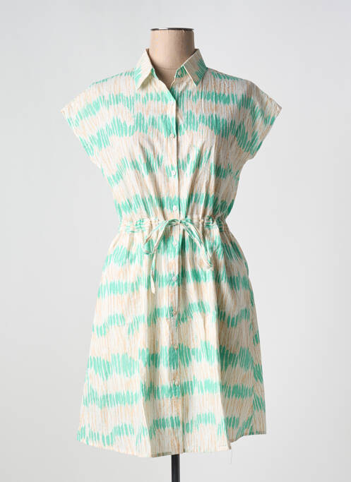 Robe mi-longue vert IT HIPPIE pour femme