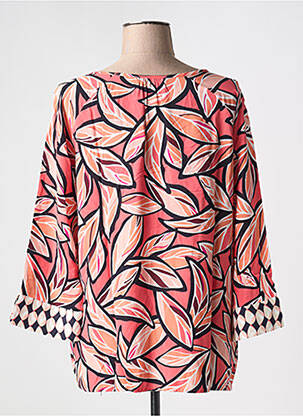 Blouse imprimé fleurs manches 3/4 rose BETTY BARCLAY femme