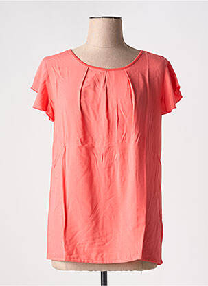 T-shirt stretch manches courtes rouge BETTY BARCLAY femme