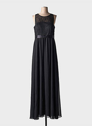Robe longue sans manche sans manche noir VERA MONT femme