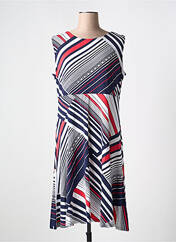 Robe mi-longue bleu MARBLE pour femme seconde vue