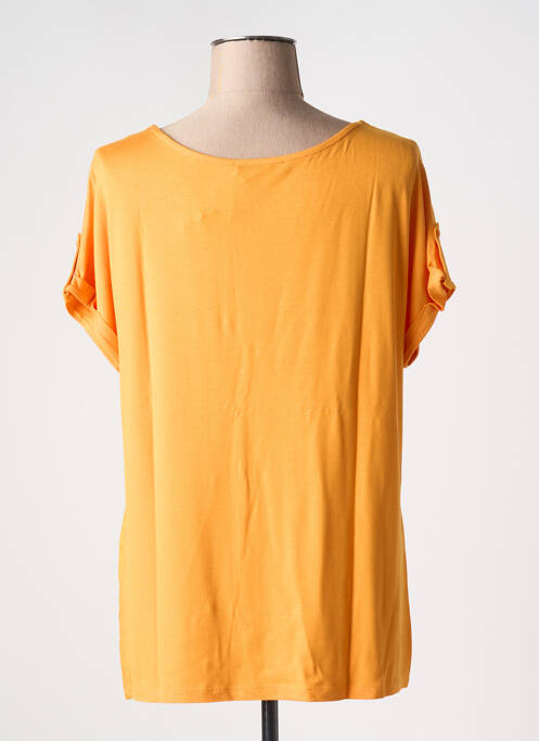 T-shirt coupe cintrée manches courtes jaune BETTY BARCLAY femme