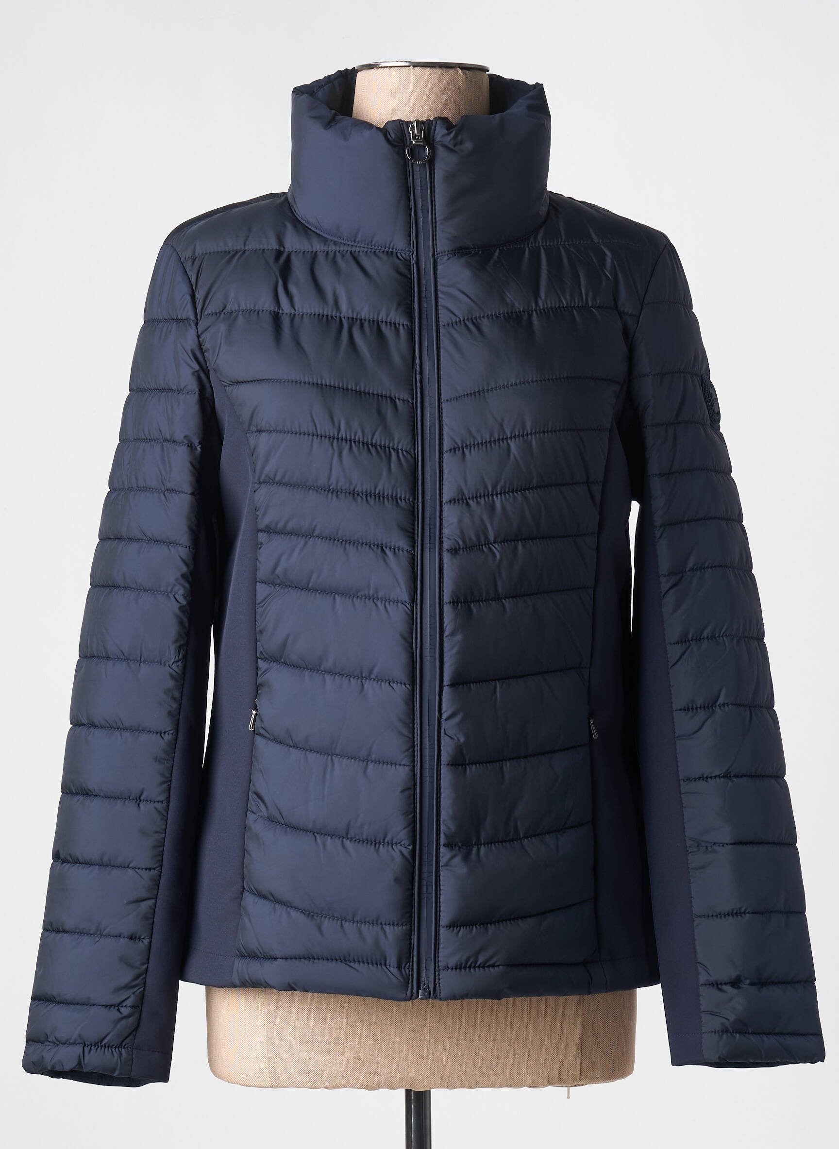 Manteau S Oliver Veste Femme Femme Marron à Capuche Pois Manteau