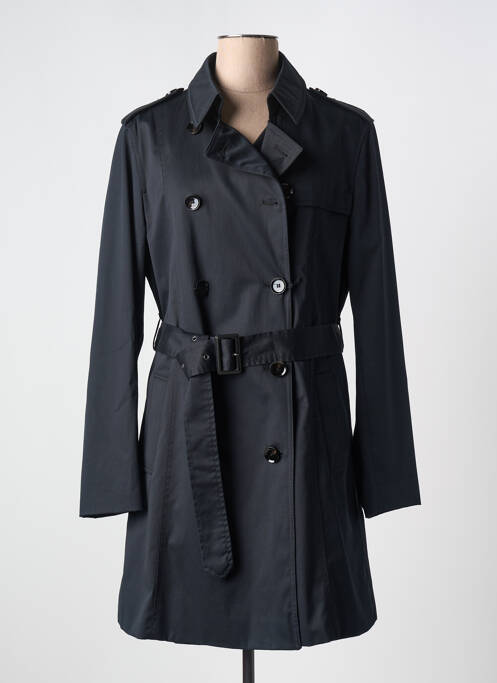Trench noir BRUNO SAINT HILAIRE pour femme