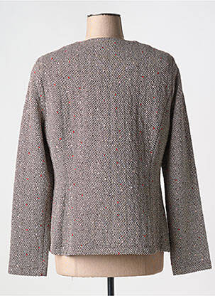 Veste chic poches marron FRANK WALDER femme