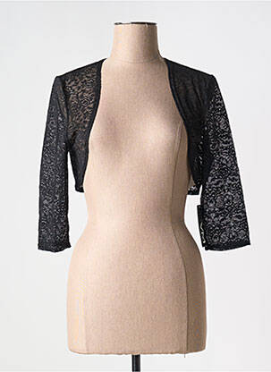 Boléro légère et transparente noir VERA MONT femme