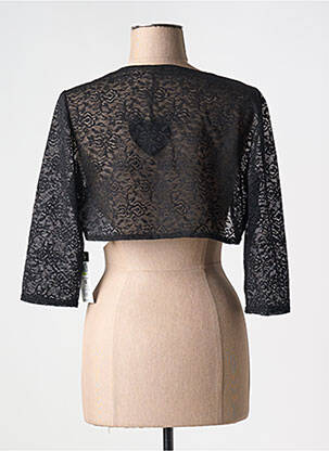 Boléro légère et transparente noir VERA MONT femme