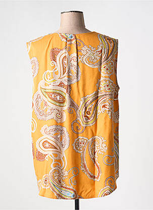 Top coupe fluide sans manche orange BETTY BARCLAY femme