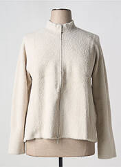 Gilet manches longues beige BETTY BARCLAY pour femme seconde vue