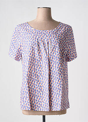 T-shirt bleu ARMOR LUX pour femme